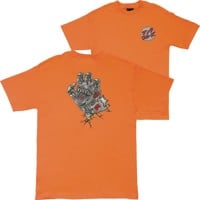 Santa Cruz Kids Godzilla Mecha Hand T-Shirt - texas orange