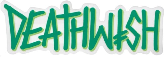 Deathwish Big Deathspray Sticker - green/green - view large