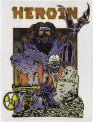 Heroin Shelloween Sticker - nolan