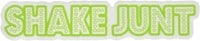 Shake Junt Slippers Sticker - green bar logo