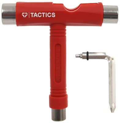 Tactics Unit 5-in-1 Skate Tool - red/white text - view large