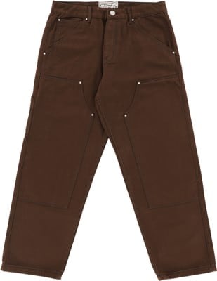 Tactics Double Knee Jeans - washed brown - view large