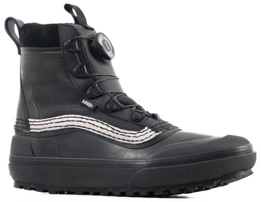 Vans MTE Standard Mid Boa Waterproof Boots - black/black/white - view large