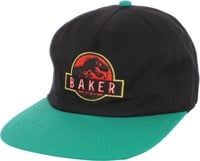 Baker The Stoned Age Snapback Hat - black