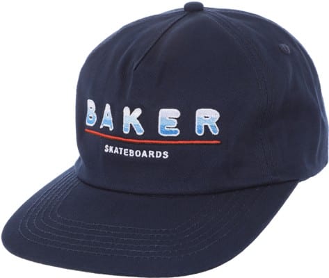 Baker Heat Snapback Hat - navy - view large