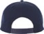 Baker Heat Snapback Hat - navy - reverse