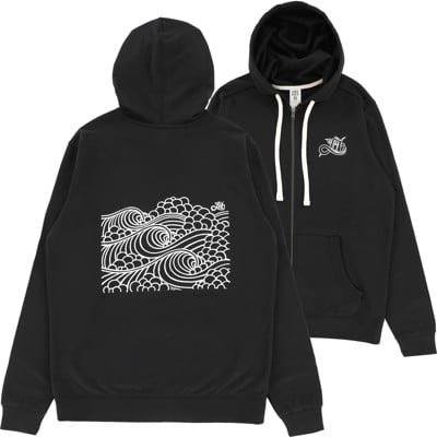 Lib Tech Jamie Lynn Waves Zip Hoodie - black - view large