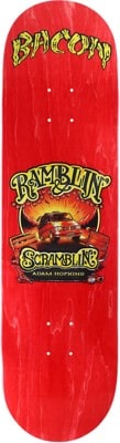 Bacon Skateboards Hopkins Ramblin And Scramblin 8.5 Skateboard Deck - red - view large