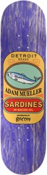 Bacon Skateboards Mueller Sardines 8.5 Skateboard Deck - navy