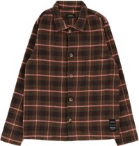 Tactics Trademark Heavyweight Flannel Shirt - earth plaid