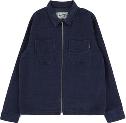 Tactics Shashiko Zip L/S Shirt - indigo - view large