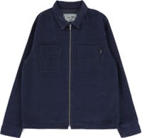 Tactics Shashiko Zip L/S Shirt - indigo