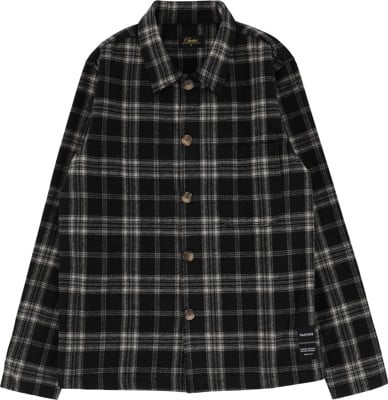 Tactics Trademark Heavyweight Flannel Shirt - black plaid - view large