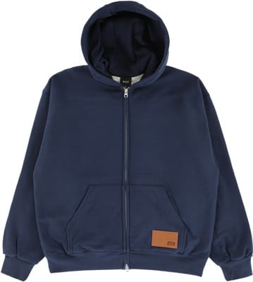 HUF Carrington Thermal Lined Zip Hoodie - navy - view large