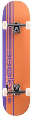 Globe Strype 7.75 Complete Skateboard - orange/lavender - view large