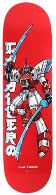 Powell Peralta Caballero Gundam 8.25 Flight 243 Shape Skateboard Deck - red - view large