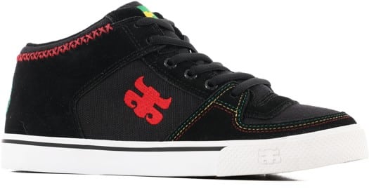 IPath Reed Skate Shoes - black rasta suede/hemp - view large