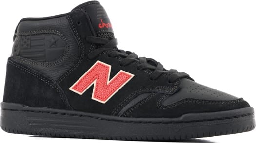 New Balance Numeric 480 High Skate Shoes - (chocolate) black/gum - view large