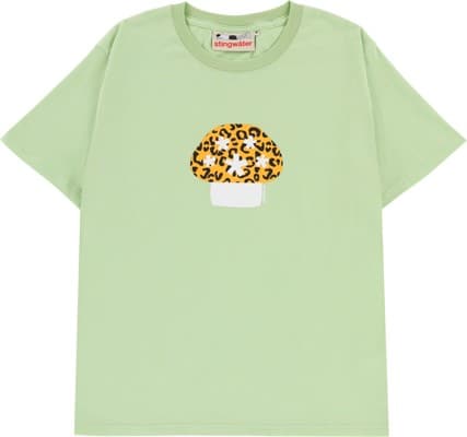 Stingwater Leopard Aga Mushroom T-Shirt - alkaline green - view large