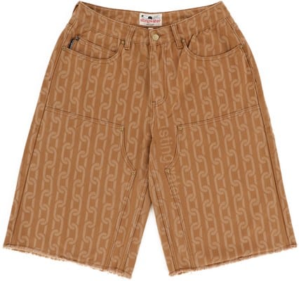 Stingwater Canvas Double Knee Chain Shorts - buckwheat - view large