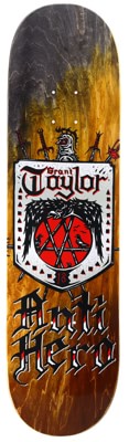 Anti-Hero Taylor Coat Of ARms 8.25 Skateboard Deck - black/brown - view large