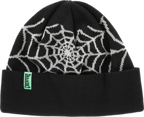 Creature Web Beanie - black - view large