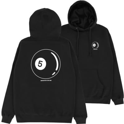 5boro 5Ball Hoodie - black/white - view large