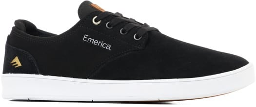 Emerica Romero Laced Skate Shoes - black/white - view large