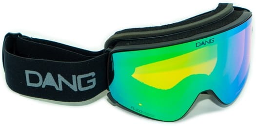 Dang Shades FL2.0 Mag Tech Goggles + Bonus Lens - black/mirage green + low light lens - view large