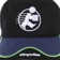 Stingwater Boxman Velcro Strapback Hat - black/navy - front detail