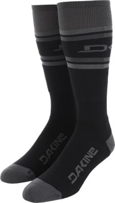 DAKINE Freeride Snowboard Socks - black/grey - view large