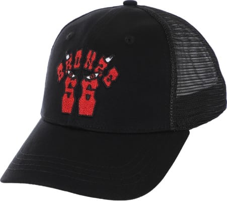 Bronze 56k Bullseye Trucker Hat - black - view large