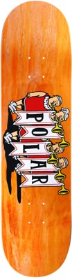 Polar Skate Co. Trumpets 8.25 Skateboard Deck - orange - view large