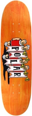 Polar Skate Co. Trumpets 8.75 Football Shape Skateboard Deck - orange - view large