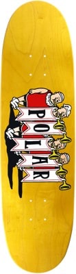 Polar Skate Co. Trumpets 8.75 Football Shape Skateboard Deck - yellow - view large