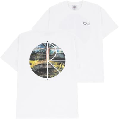 Polar Skate Co. Burnside 2084 Fill Logo T-Shirt - white - view large