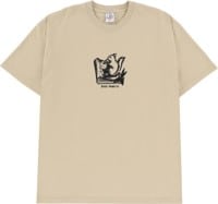 Polar Skate Co. Burnside 2084 T-Shirt - sand