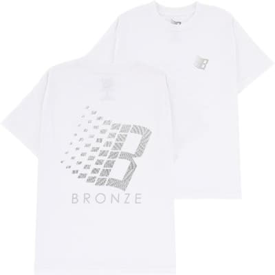 Bronze 56k Towel B Logo T-Shirt - white - view large