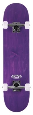 Tactics Oval Logo 7.25 Complete Skateboard - purple - view large