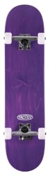 Tactics Oval Logo 7.25 Complete Skateboard - purple