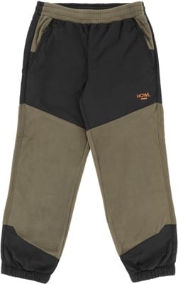 Howl Zip Polar Fleece Sweatpants - army - view large