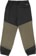 Howl Zip Polar Fleece Sweatpants - army - reverse