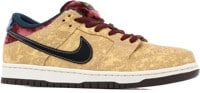 Nike SB Dunk Low Pro SB Skate Shoes - celestial gold/black-dark team red