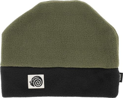 Spiral Wax Co Baker Fleece Beanie - olive - view large