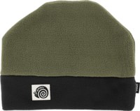 Spiral Wax Co Baker Fleece Beanie - olive