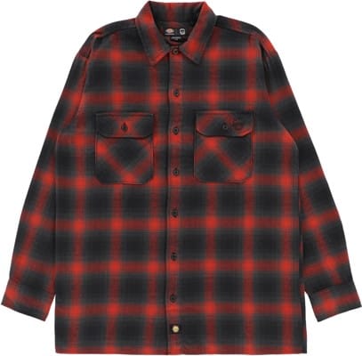 Dickies Spitfire x Dickies Flannel Shirt - red ochre | Tactics