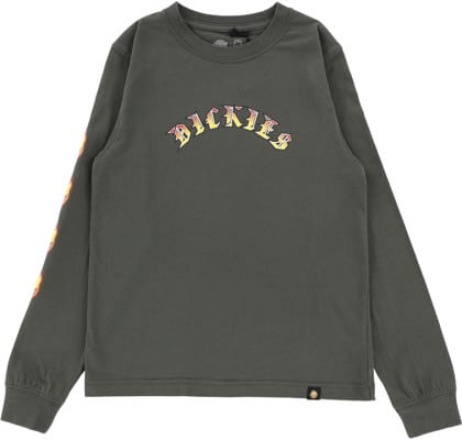 Dickies Kids Spitfire x Dickies L/S T-Shirt - olive green - view large