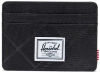 Herschel Supply Charlie RFID Cardholder Wallet - plaid emboss