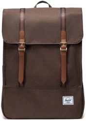 Herschel Supply Survey Backpack - chocolate brown crosshatch