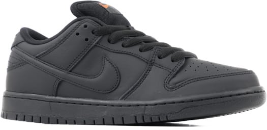 Nike SB Dunk Low Pro SB Skate Shoes - (orange label)black/black-anthracite-safety orange - view large